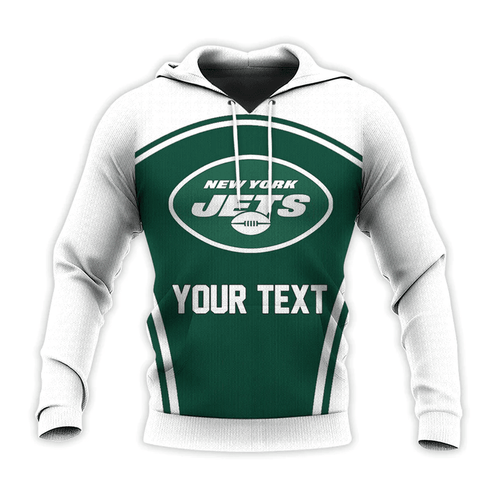 New York Jets Hoodie Curve Style Sport- NFL