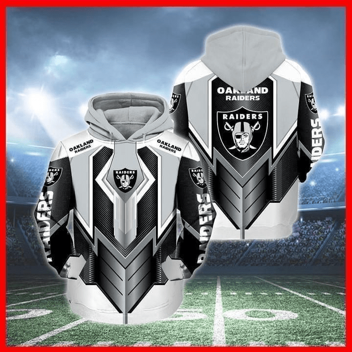 NFL Oakland Raiders 3d Hoodie For Men For Women All Over Printed Hoodie 10 DS0-06406-AUH
