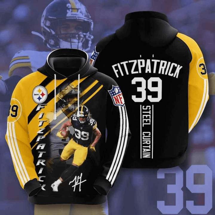 Pittsburgh Steelers Minkah Fitzpatrick Usa 1183 Hoodie Custom For Fans - NFL