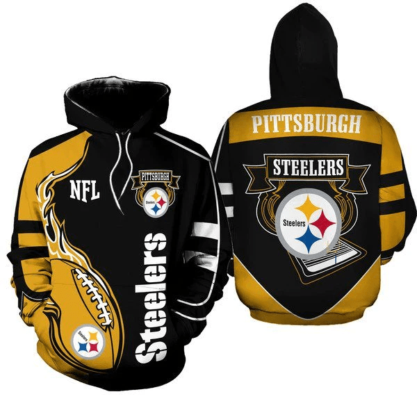 NFL Pittsburgh Steelers 3d Hoodie For Men For Women All Over Printed Hoodie TNT-05449-AUH