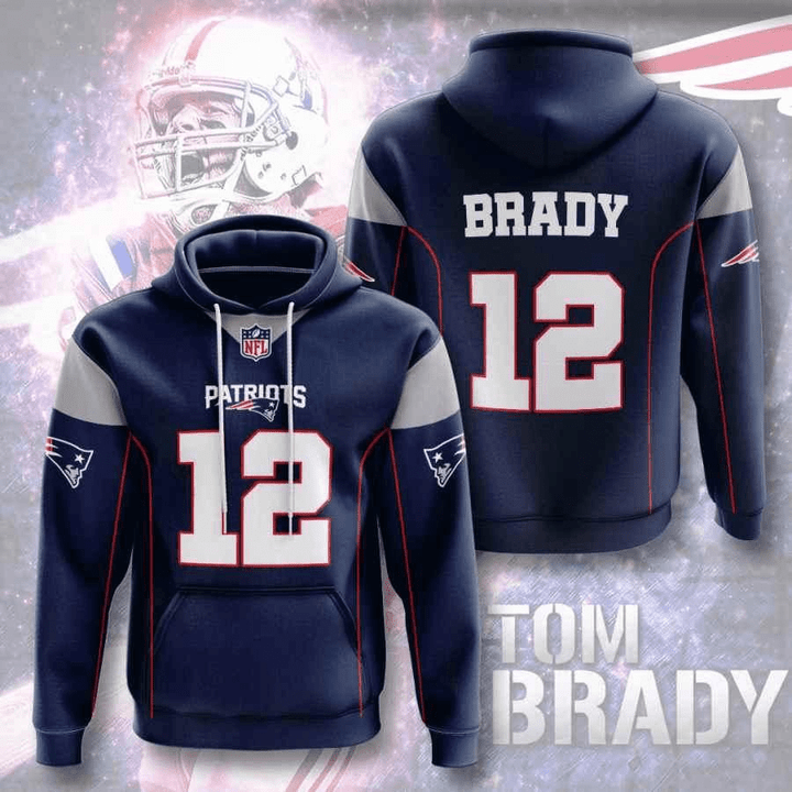 New England Patriots Usa 410 Hoodie Custom For Fans - NFL