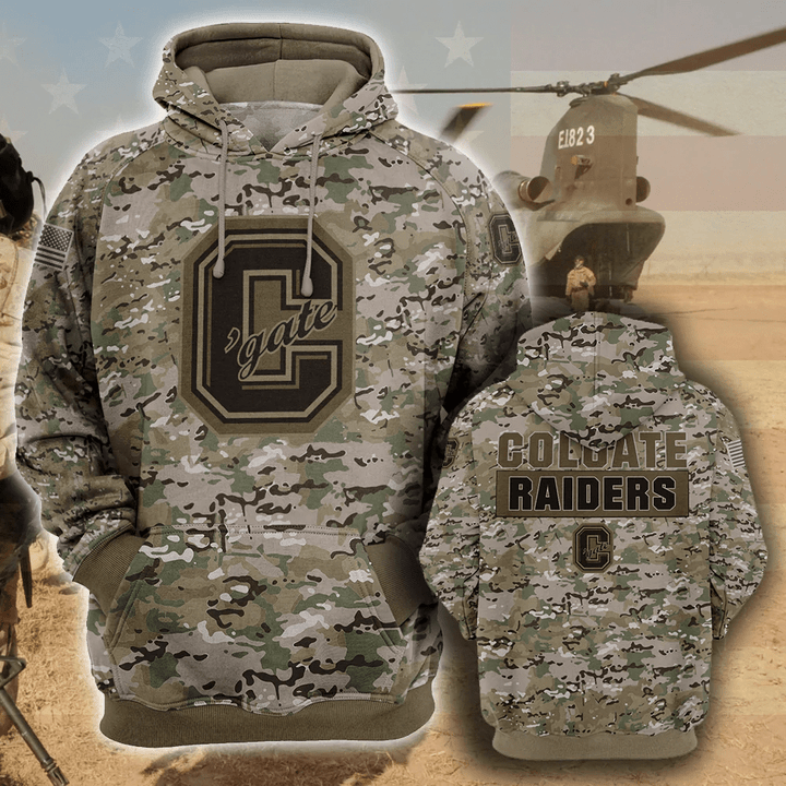 NCA80-Colgate Raiders-TShirt, Hoodie, Sweatshirt… Camo Style…Gifts for Veterans Day, Veterans Gifts, Christmas Gifts, Gift for Christmas