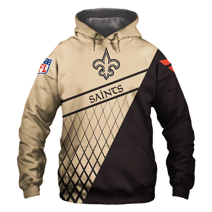 New Orleans Saints Zip Hoodie Sweatshirt Gift For Fan - NFL