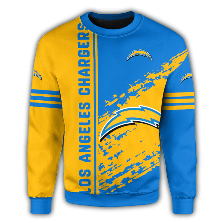 Los Angeles Chargers Sweatshirt Quarter Style - NFL