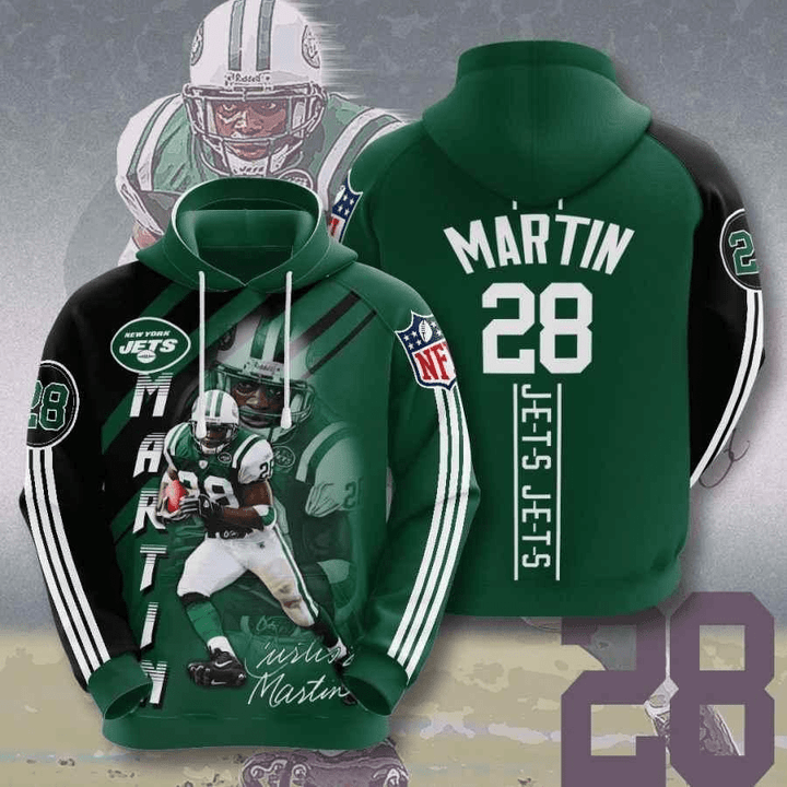 New York Jets Curtis Martin Usa 1155 Hoodie Custom For Fans - NFL