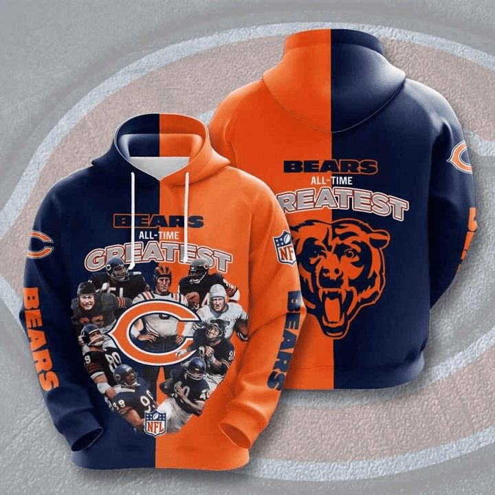 Chicago Bears Usa 1313 Hoodie Custom For Fans - NFL