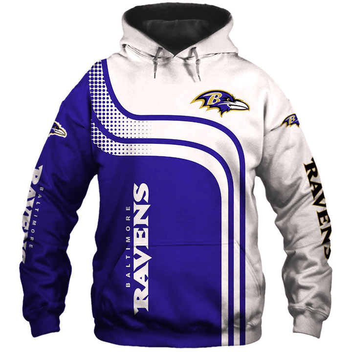 Baltimore Ravens Hoodie One Way Sweatshirt - NFL