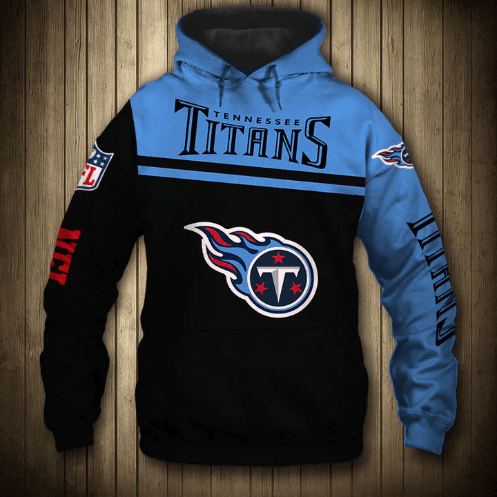 Tennessee Titans Skull Zip Hoodie Pullover Sweatshirt For Fans - NFL