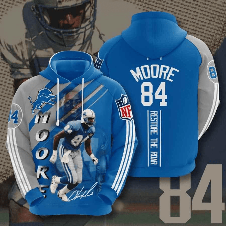 Detroit Lions Herman Moore Usa 1020 Hoodie Custom For Fans - NFL