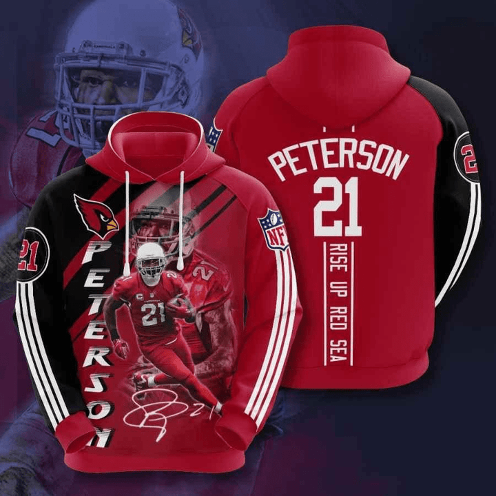 Arizona Cardinals Patrick Peterson Usa 946 Hoodie Custom For Fans - NFL