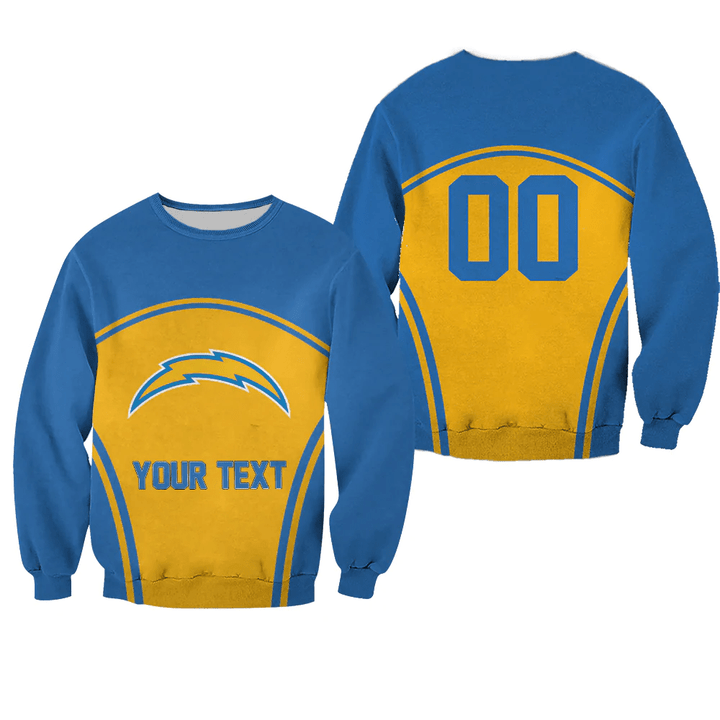 Los Angeles Chargers Sweatshirt Curve Style Sport- NFL