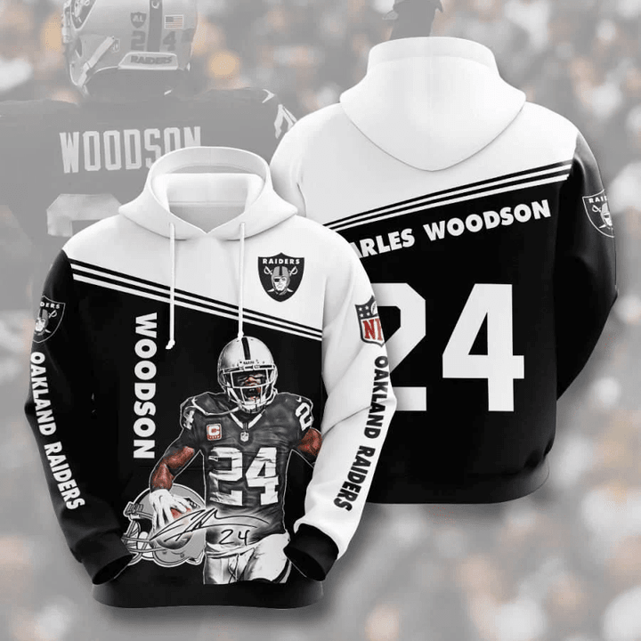 Las Vegas Raiders Charles Woodson Usa 867 Hoodie Custom For Fans - NFL