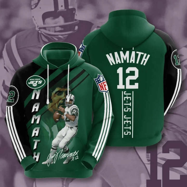 New York Jets Joe Namath Usa 1157 Hoodie Custom For Fans - NFL