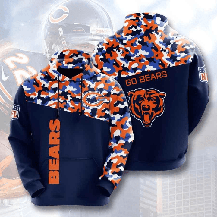 Chicago Bears Usa 120 Hoodie Custom For Fans - NFL