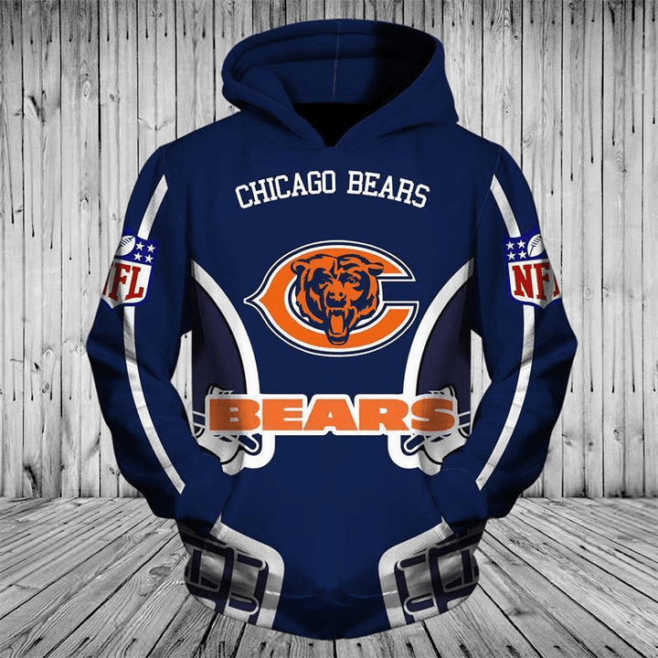Cheap Price Chicago Bears Zip Up Hoodies