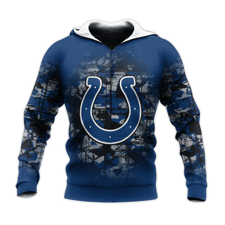 Indianapolis Colts Hoodie Camouflage Vintage - NFL