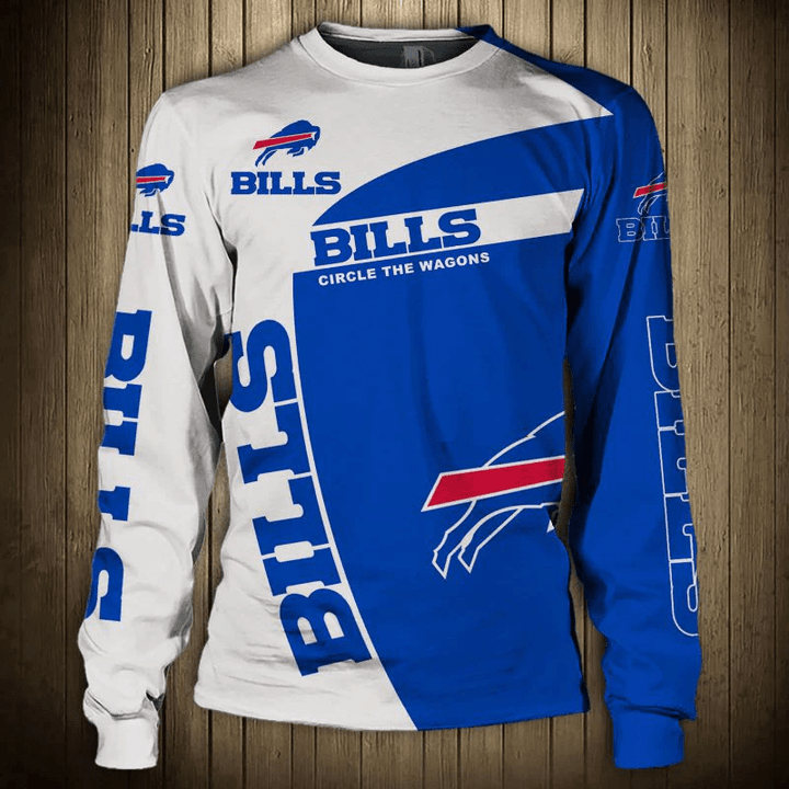 Buffalo Bills Crewneck Sweatshirt 3D Long Sleeve