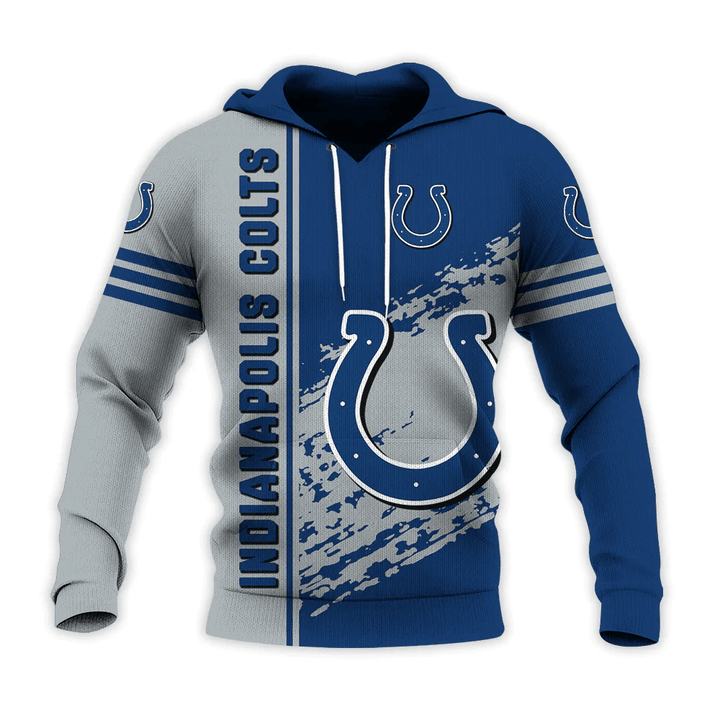 Indianapolis Colts Hoodie Quarter Style - NFL