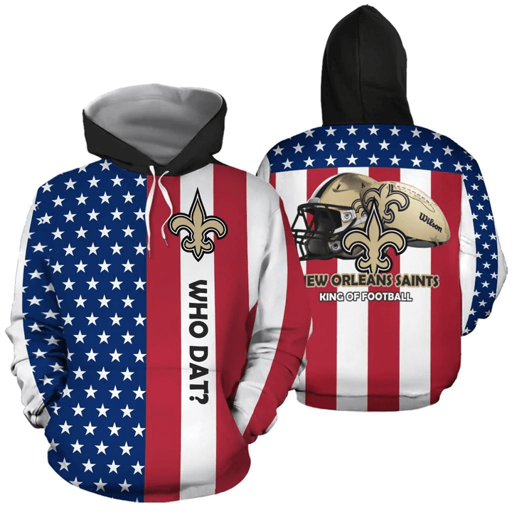 NFL New Orleans Saints 3d Hoodie For Men For Women All Over Printed Hoodie 24 DS0-05320-AUH