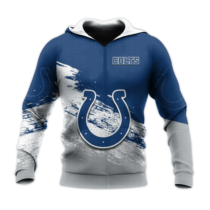 Indianapolis Colts Hoodie Grunge Style Hot Trending - NFL