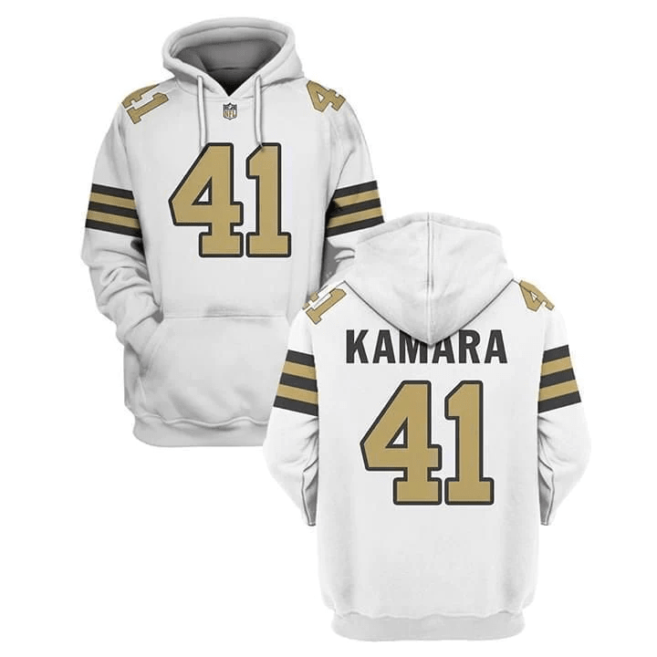 Kamara 41 New Orleans Saints Nfl 3D t shirt hoodie sweater