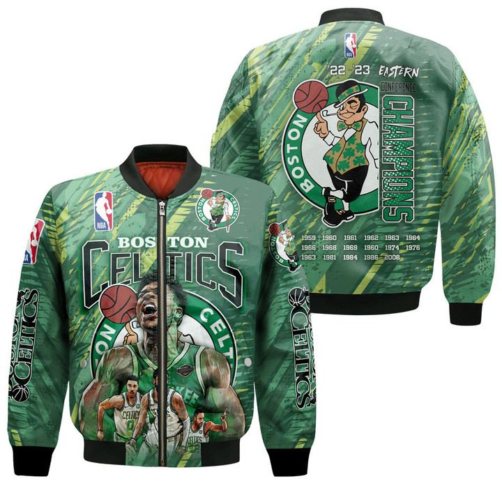 Boston Celtics - National Basketball Association 2023 Unisex 3D Bomber Jacket V2