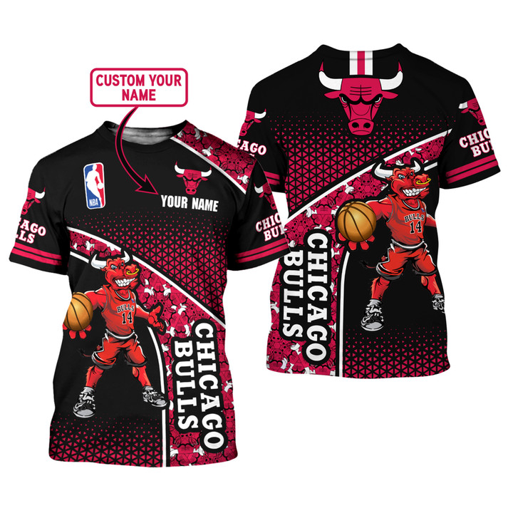 Chicago Bulls - National Basketball Association 2023 Unisex Customize 3D T-Shirt V1