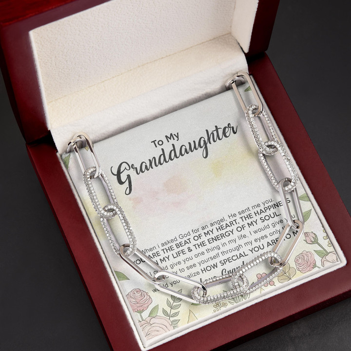 How Special You Are To Me Gift For Granddaughter Forever Linked Necklace