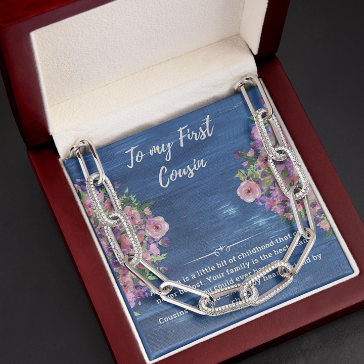 Gift For Sister Cousin Sisters By Heart Forever Linked Necklace