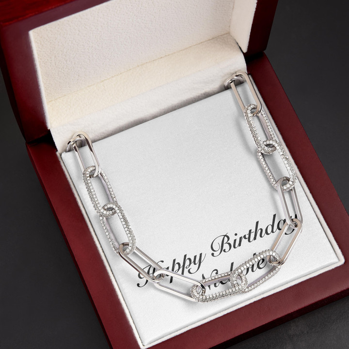 Birthday Gift For Nichole Women Name Nichole Forever Linked Necklace