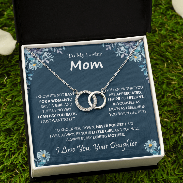 I Will Always Be Your Little Girl My Loving Mother Daughter Gift For Mom Perfect Pair Necklace
