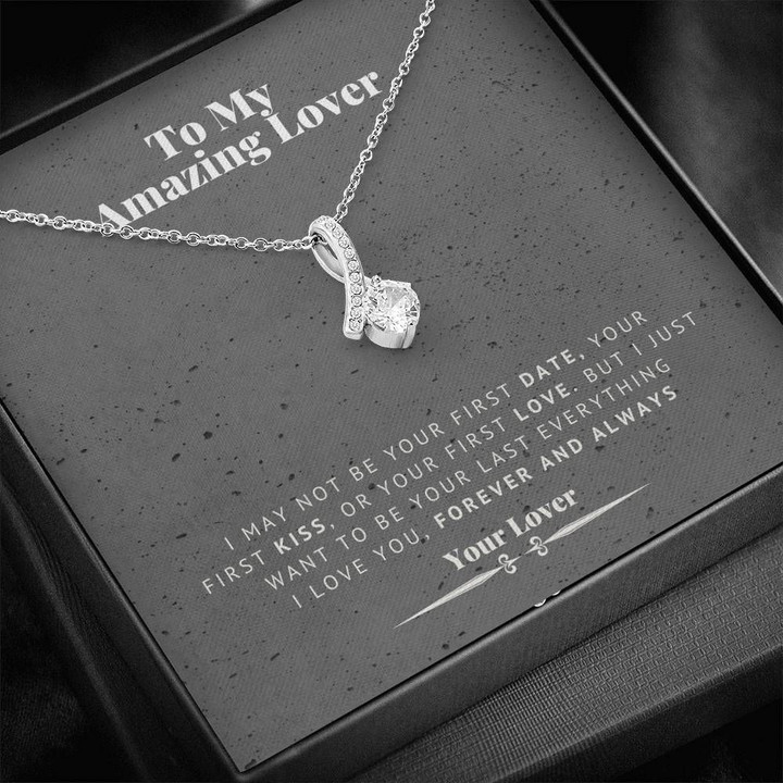 I Love You Forever And Always Alluring Beauty Necklace Gift For Her Amazing Lover