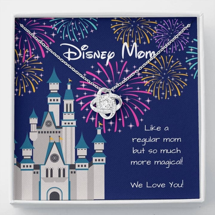 Disney Mom So Much More Magical Giving Mom Love Knot Necklace