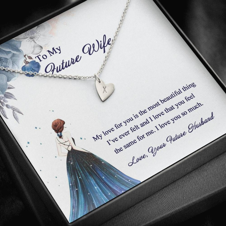 My Love For You Sweetest Hearts Necklace Gift For Wife