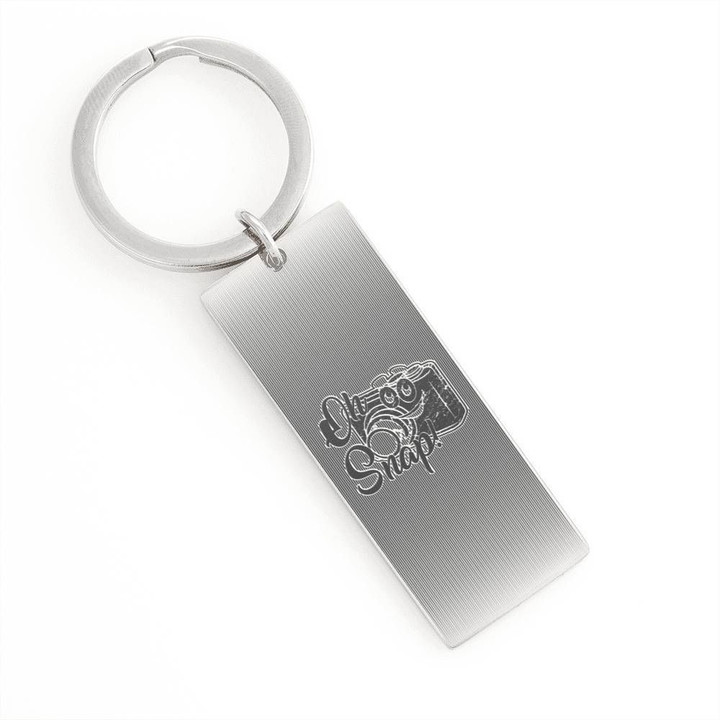 Oh Snap Gift For Camera Lovers Engraved Keyring