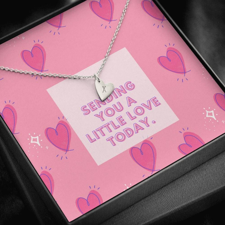 Sending You A Little Love Today Gift For Wife Sweetest Hearts Necklace