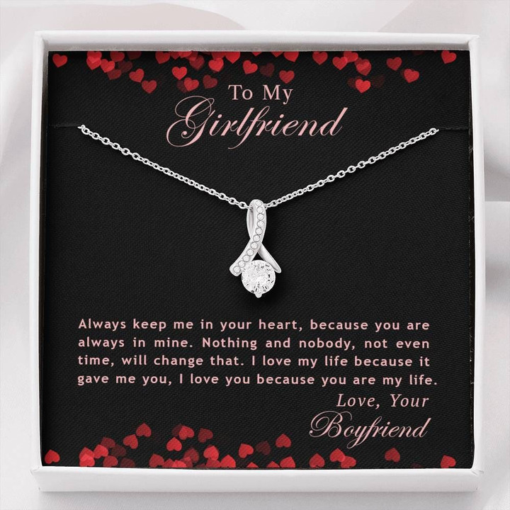 Because You Are Always In Mine Alluring Beauty Necklace Gift For Hers