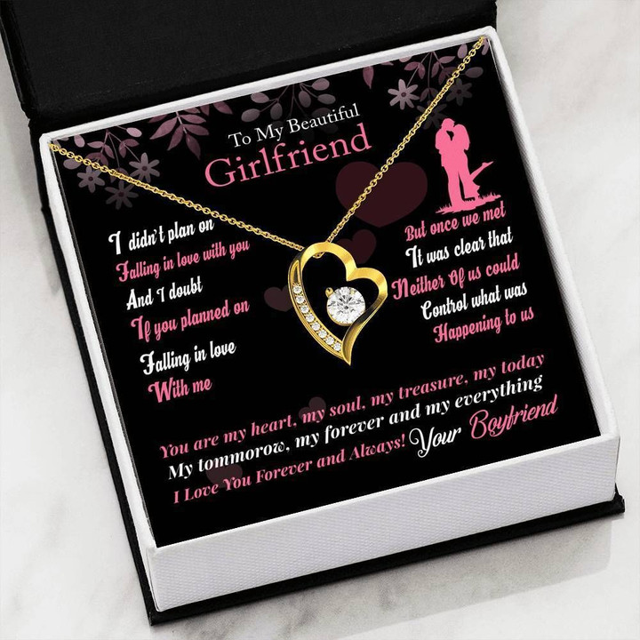 Gift For Girlfriend You Are My Forever Forever Love Necklace