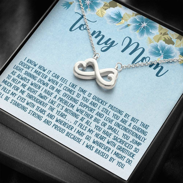 All You Have Sacrificed So Much For Me Infinity Heart Necklace Gift For Mom