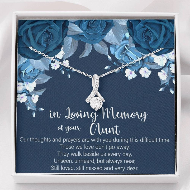 Loving Memory Of Your Aunt Alluring Beauty Necklace Gift For Women