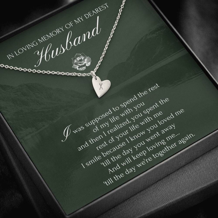 I Was Supposed To Spend The Rest Of My Life Sweetest Hearts Necklace Gift For Husband