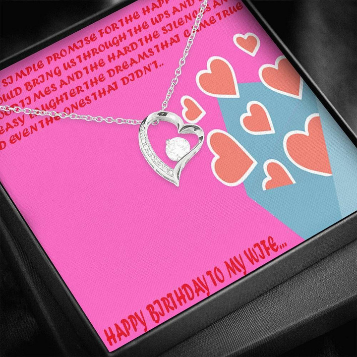Our Best Memories Is Our Best Future Forever Love Necklace Gift For Wife