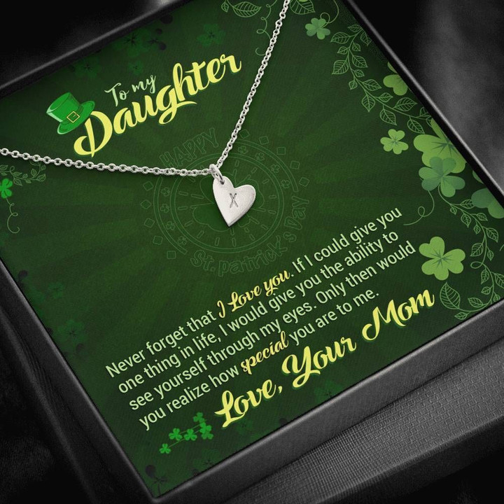 How Special You Are St Patrick's Day Sweetest Hearts Necklace Gift For Daughter