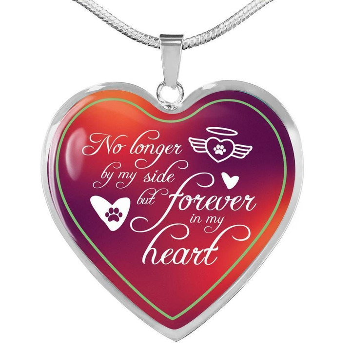 Gift For Your Lover Forever In My Heart Heart Pendant Necklace