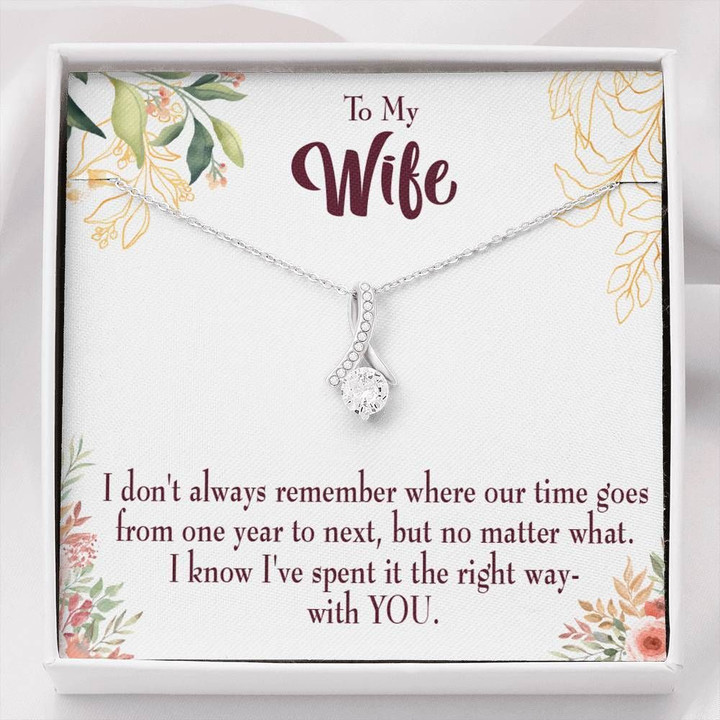 Gift For Wife From One Year To Next Alluring Beauty Necklace
