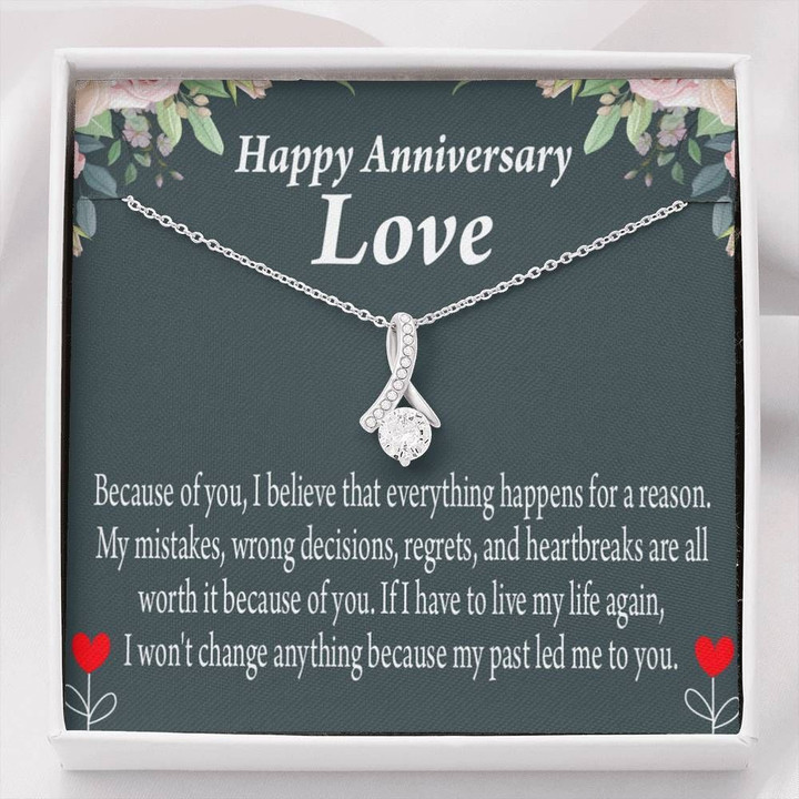 Anniversay Love Reason For Everything Alluring Beauty Necklace
