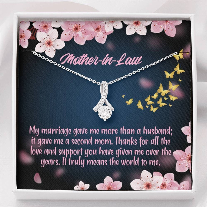 Gift For Mother In Law My Marriage Gave Me Alluring Beauty Necklace