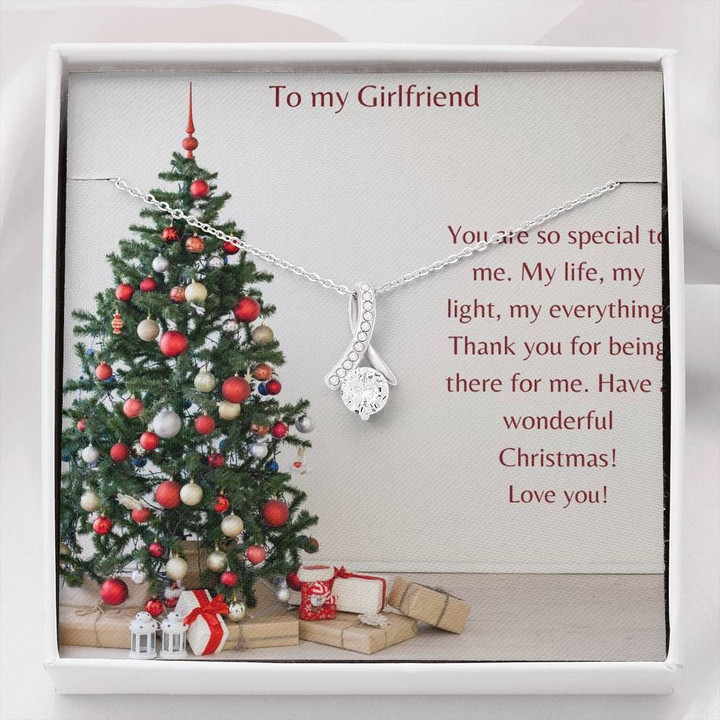 Have A Wonderful Christmas Gift For Girlfriend Alluring Beauty Necklace