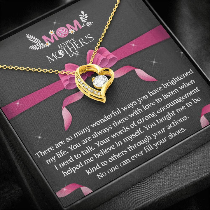 Happy Mother's Day Believe In Myself Forever Love Necklace
