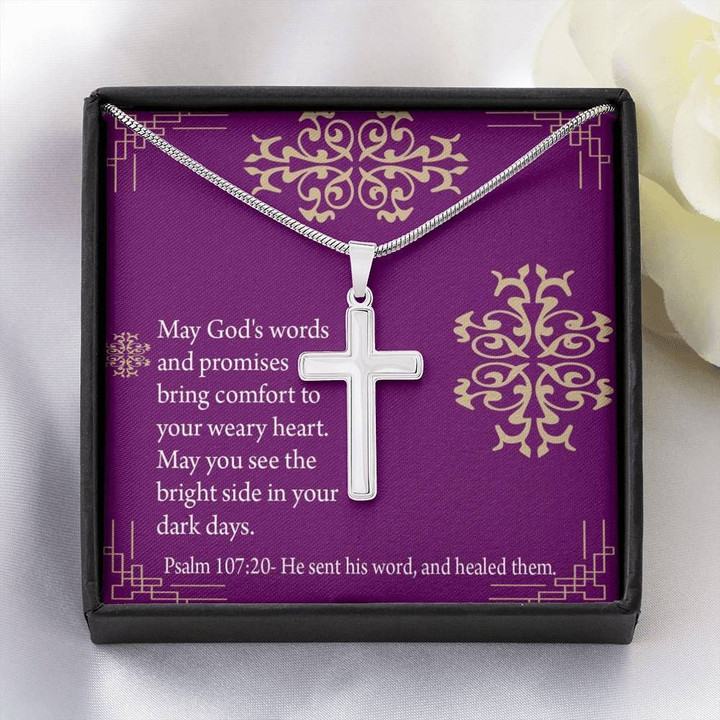 May You See The Bright Side Necklace Gift For Friends